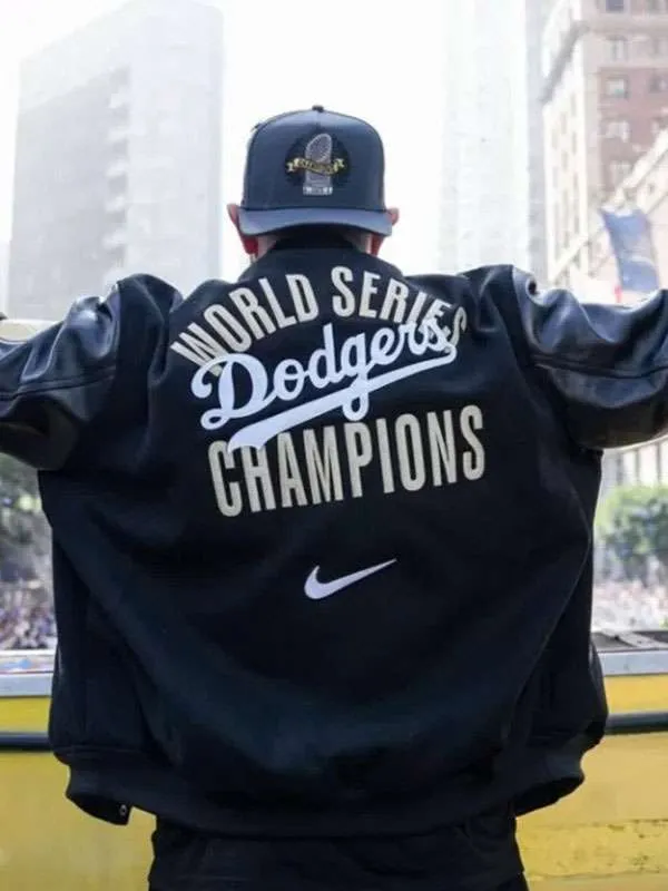 World Series Dodgers Championship Varsity Jacket