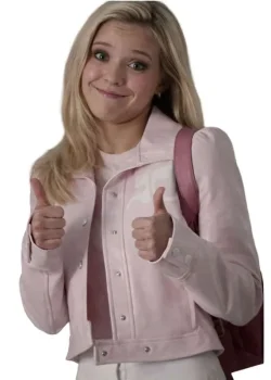Elle Woods Elle 2026 Cropped Leather Jacket