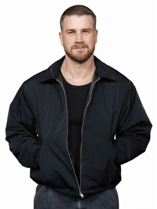 Sébastien Vaniček Evil Dead Burn 2026 Movie Event Black Bomber Jacket
