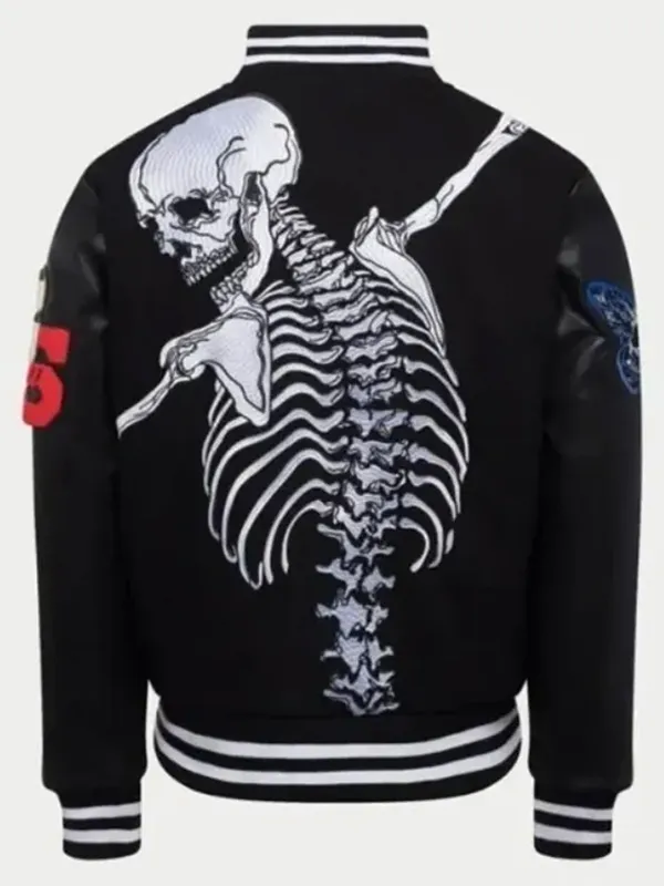 Shop Godspeed Black Varsity Jacket