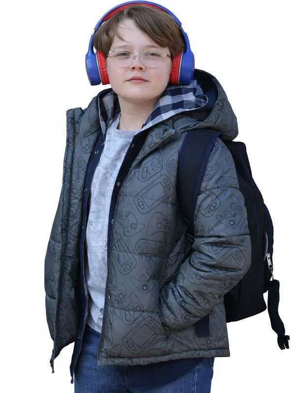 The Exorcist 2027 Jacobi Jupe Grey Puffer Jacket