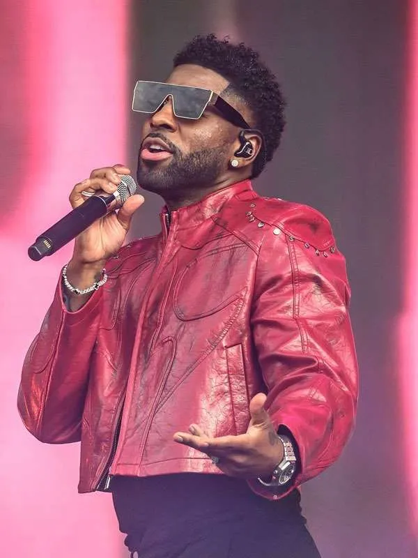 Roundhay Festival 2026 Jason Derulo Red Leather Jacket
