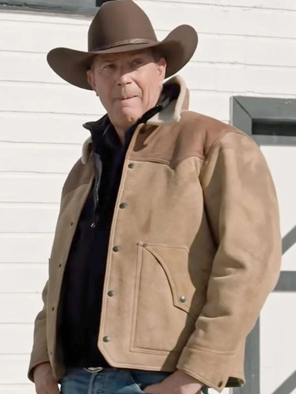 Timeless Style with the John Dutton Shearling Leather Jacket