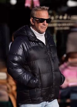 John Dutton Puffer Hooded Jacket