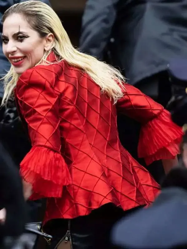 Joker Folie à Deux Lady Gaga Red Blazer