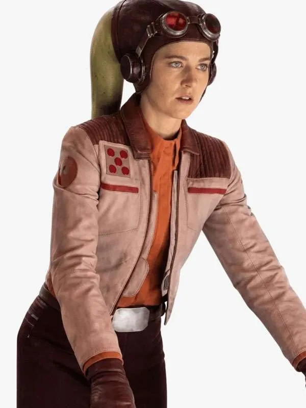 Star Wars Ahsoka 2027 Hera Syndulla Costume Leather Jacket