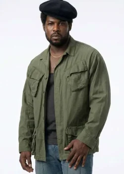 Motor City 2026 Lionel Boyce Green Cotton Jacket