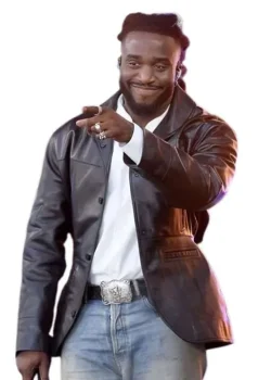 NBC’s Today 2026 Shaboozey Black Leather Blazer