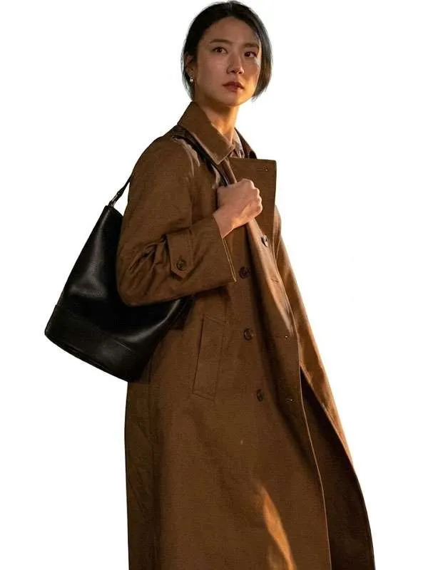 Adeline Rudolph TV Series Neagley 2026 Renee Brown Cotton Long Coat