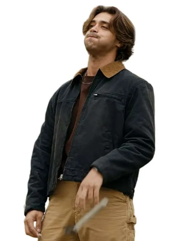 Antonio Cipriano Off Campus 2026 John Logan Black Cotton Jacket