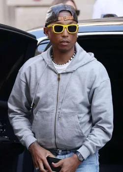 Pharrell Williams PFW 2026 Grey Hoodie