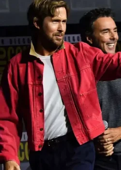 Ryan Gosling Comic Con 2026 Red Jacket