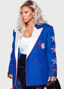 Savannah James 2026 Blue Blazer