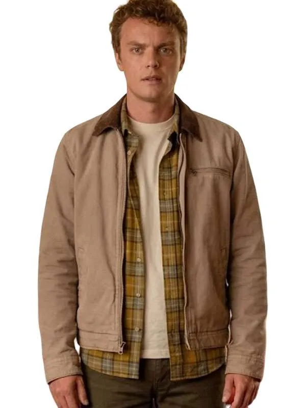Cameron Scott Roberts Scary Movie 2026 Jack Grey Cotton Jacket