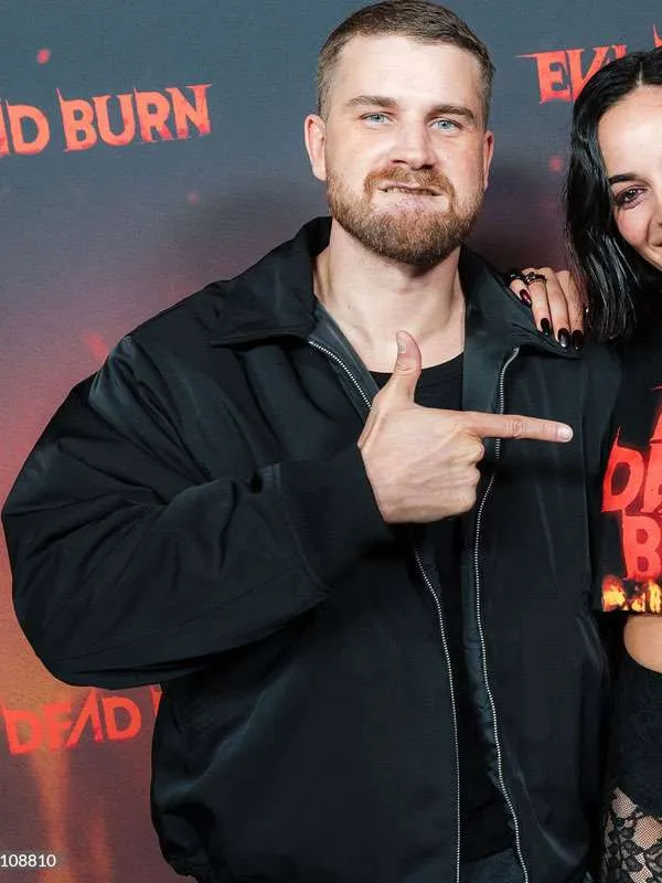 Shop Sébastien Vaniček Evil Dead Burn 2026 Movie Event Black Bomber Jacket