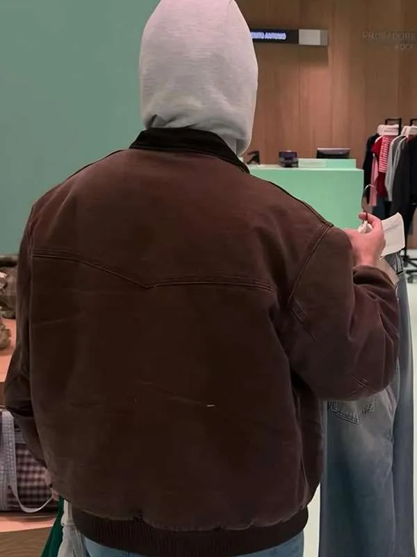 Bad Bunny 2026 Brown Cotton Jacket