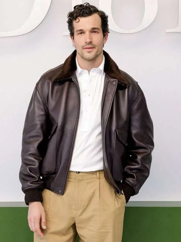 Paul Anthony Kelly Dior Show 2026 Fur Leather Jacket