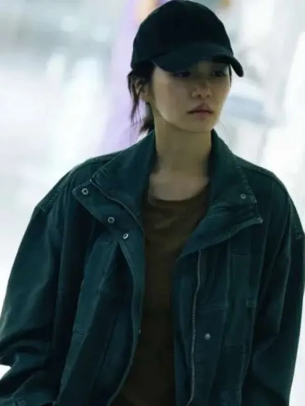 Squid Game S02 No-eul Grey Cotton Long Jacket