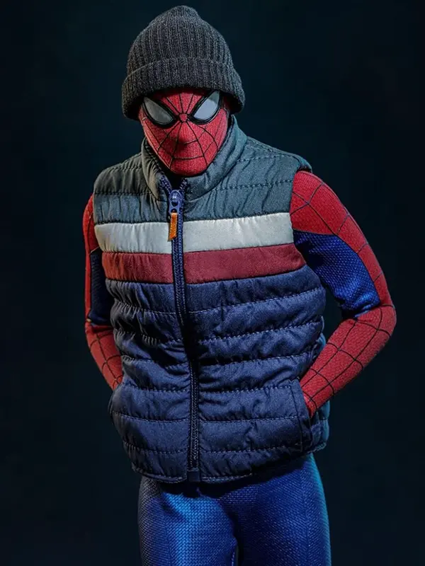 Spider-Man Brand New Day 2026 Peter Parker Puffer Vest