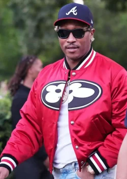 Spring Summer Fashion Show 2026 Future Red Bomber Jacket