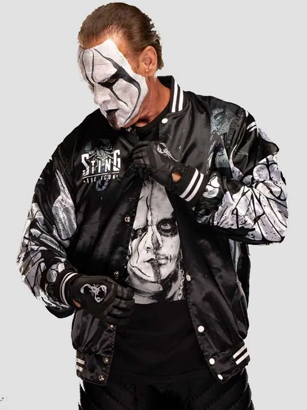 American Wrestler Sting The Icon Bomber Jacket