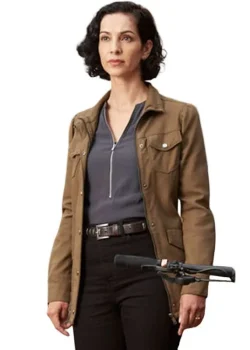 The Chelsea Detective Sonita Henry Brown Cotton Jacket