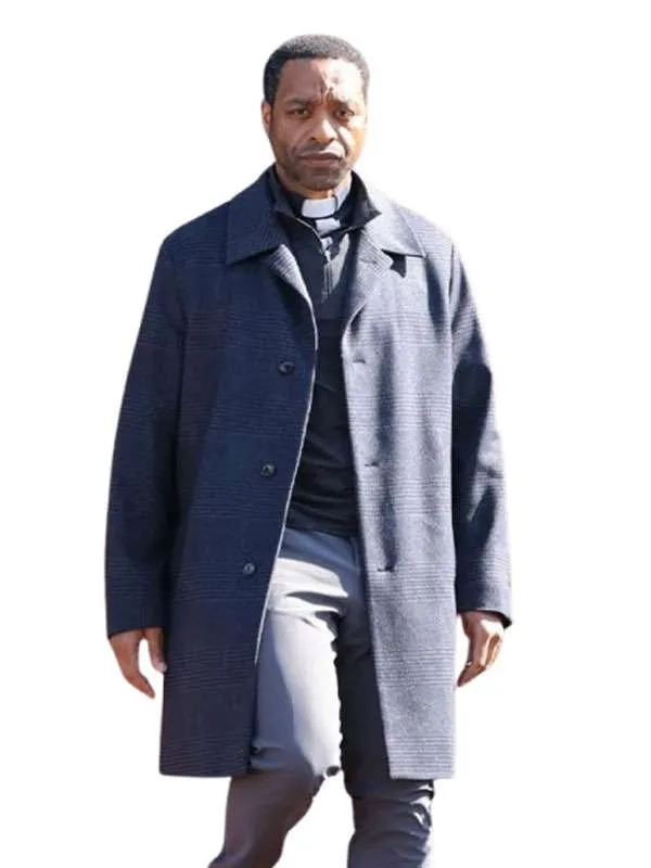 Chiwetel Ejiofor Movie The Exorcist Martyrs 2027 Blue Wool Coat