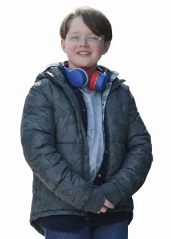 The Exorcist 2027 Jacobi Jupe Grey Puffer Jacket