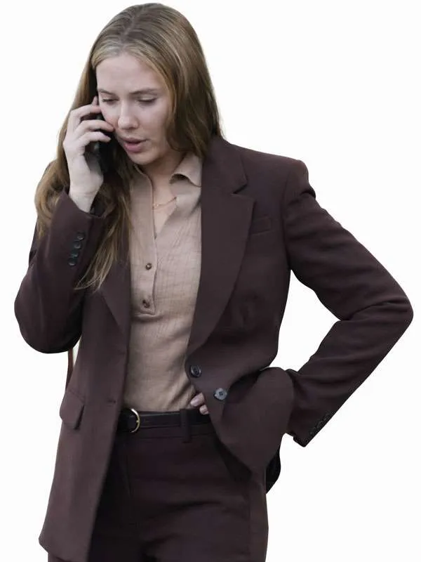 Scarlett Johansson Movie The Exorcist Martyrs 2027 Brown Blazer