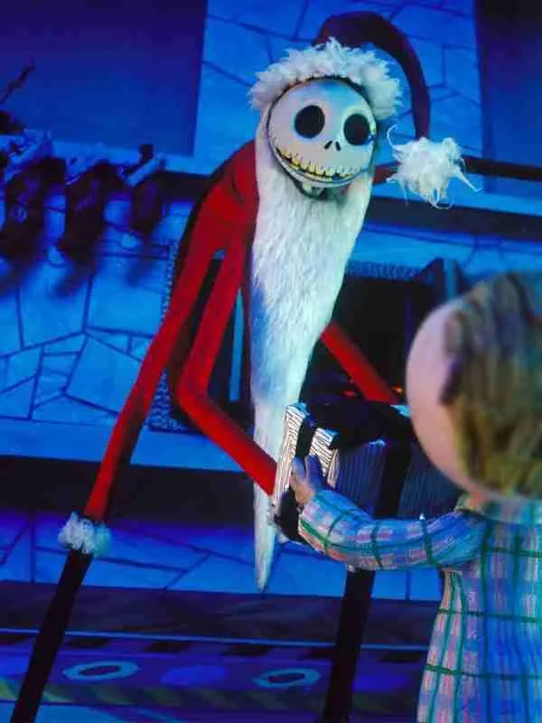 The Nightmare Before Christmas Jack Skellington Santa Costume Suit