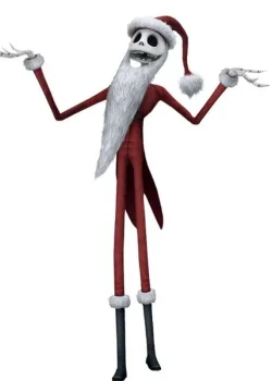 The Nightmare Before Christmas Jack Skellington Santa Costume Suit