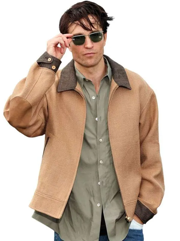 The Odyssey Premier Night 2026 Robert Pattinson Jacket