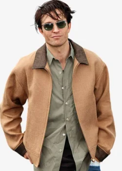 The Odyssey Premier Night 2026 Robert Pattinson Jacket