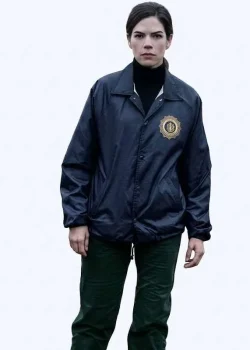 The Whisper Man 2026 Michelle Monaghan Blue Jacket
