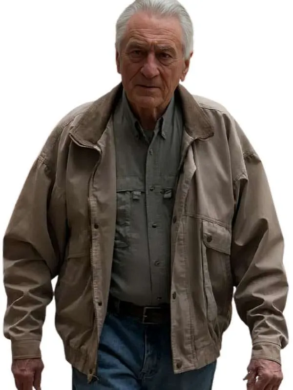 The Whisper Man 2026 Peter Willis Beige Cotton Jacket