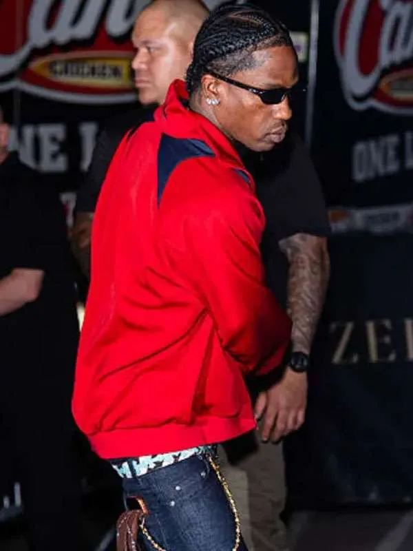 Raising Cane’s Party 2026 Travis Scott England Red Track Jacket