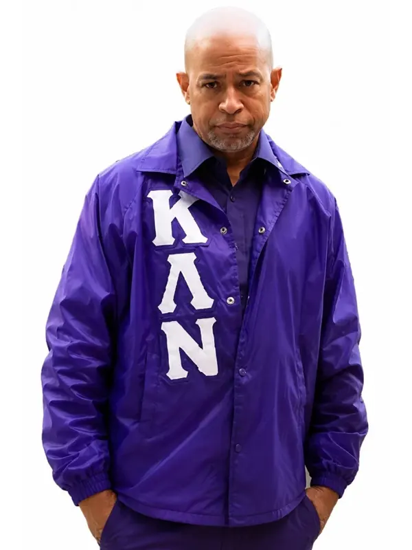 TV Series A Different World 2026 Ron Johnson Purple Jacket