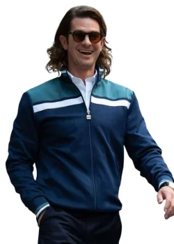 Andrew Garfield US Open 2026 Blue Jacket