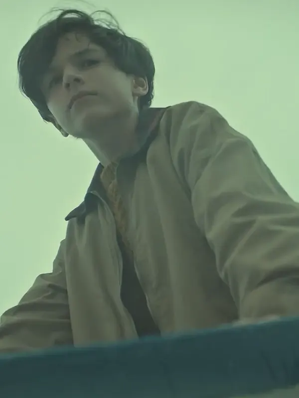 Azriel Dalman TV Series Below 2026 Young Calvin Beige Cotton Jacket