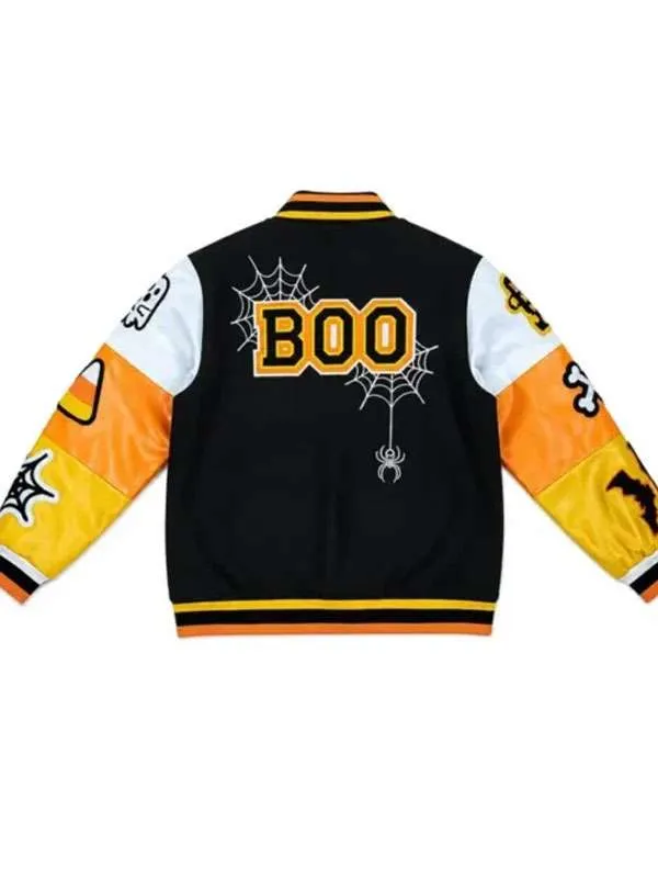 Halloween 2026 Spooky Boo Varsity Jacket