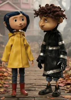Coraline and Wybie Couple Costume