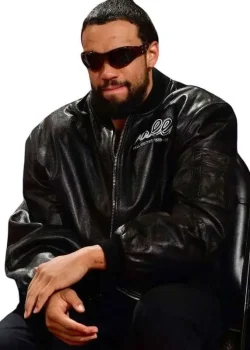 Dillon Brooks Phoenix 2026 Black Leather Jacket