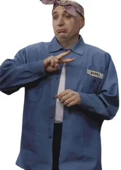 Dr Evil Prison Costume Shirt