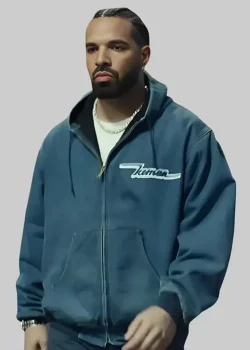 Drake Iceman Zip-Up Hooded Jacket