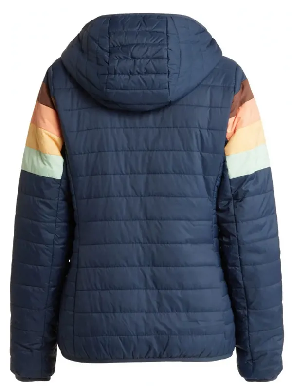 TV Series Last Seen 2026 Tommy Brenton Rainbow Striped Puffer Jacket