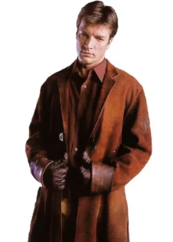 Firefly Nathan Fillion Brown Coat