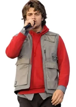 Joe Keery Outside Land Concert 2026 Grey Vest