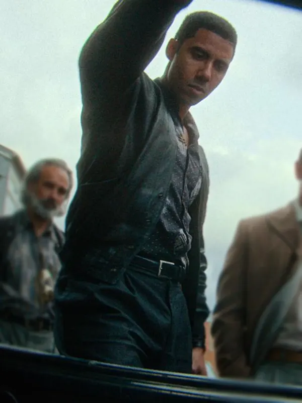 Legends 2026 Joshua Samuels Black Leather Jacket