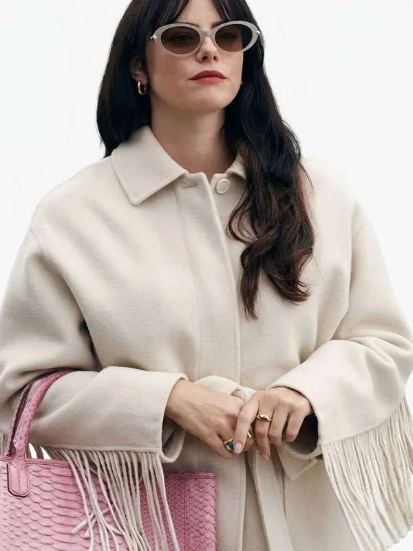 The Gentlemen S02 Susie Glass Fringe Coat