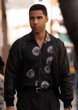 Legends 2026 Joshua Samuels Black Leather Jacket